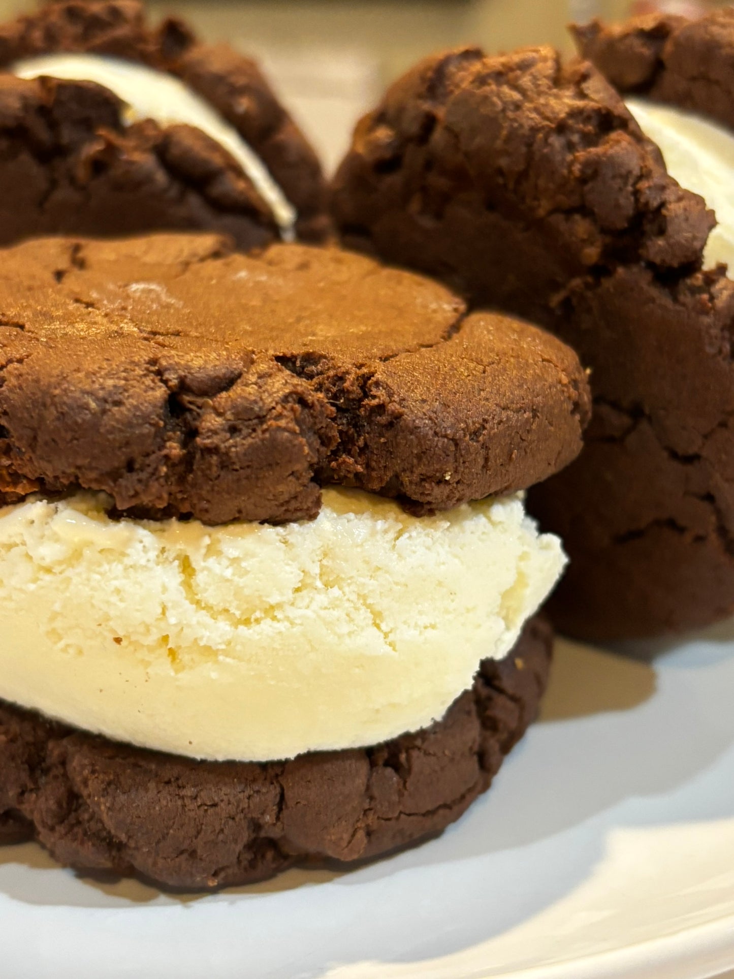 Cookie  Ice cream sandwich